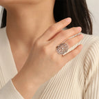 Vegvisir-sormus viikinkien riimukompassi