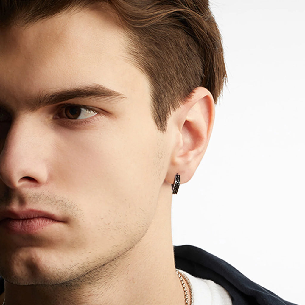 Vikingsin geometriset korvakorut miehille3 4