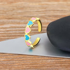 Sormus 6 Sydäntä Naisten Sormus Kulta 