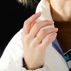 Naisten enkelinsiipisormus kulta