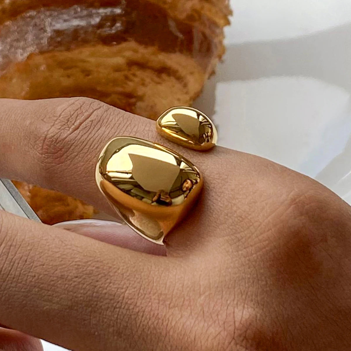 Kaksinkertainen vesipisaran sormus