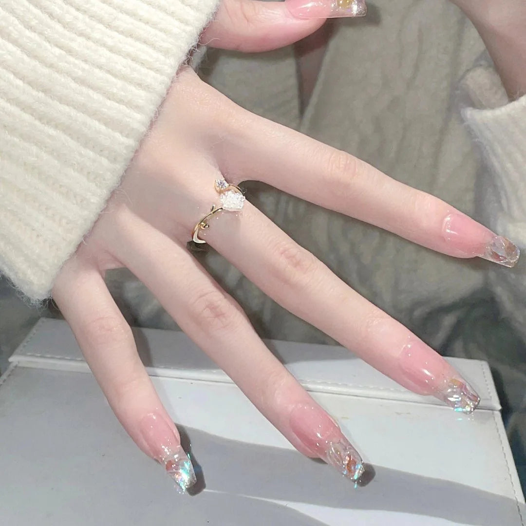 Tulppaanikukka sormus zirkonilla