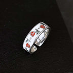 Sormus Tulppaanikukkarenkaalla