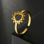 Naisten Aurinkosormus kulta