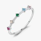 Naisten sateenkaarirengas