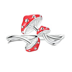 Syksyinen sormus sienillä