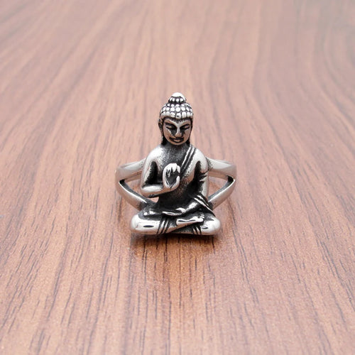 Tiibetiläinen Buddha-sormus