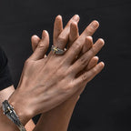 Miesten sormus Risti Kristillinen sormus