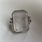 Bague Marique crystal vintage français