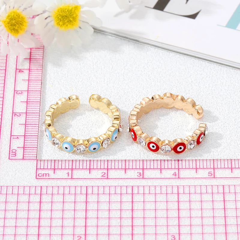 Sormus Sininen Turkkilainen Paha Silmä Boheemi Tyyli