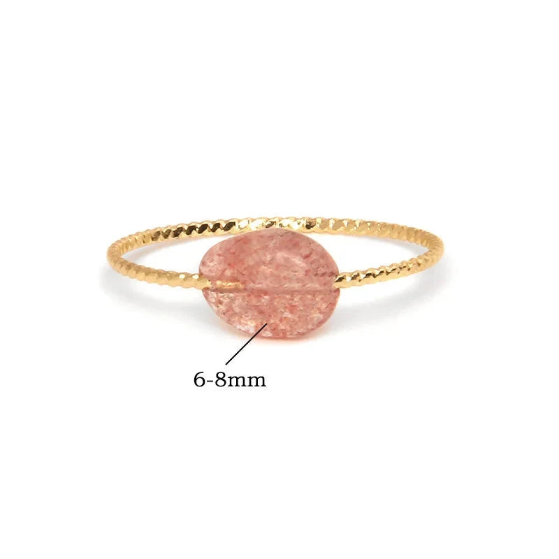 Tiikerinsilmä naisten sormus