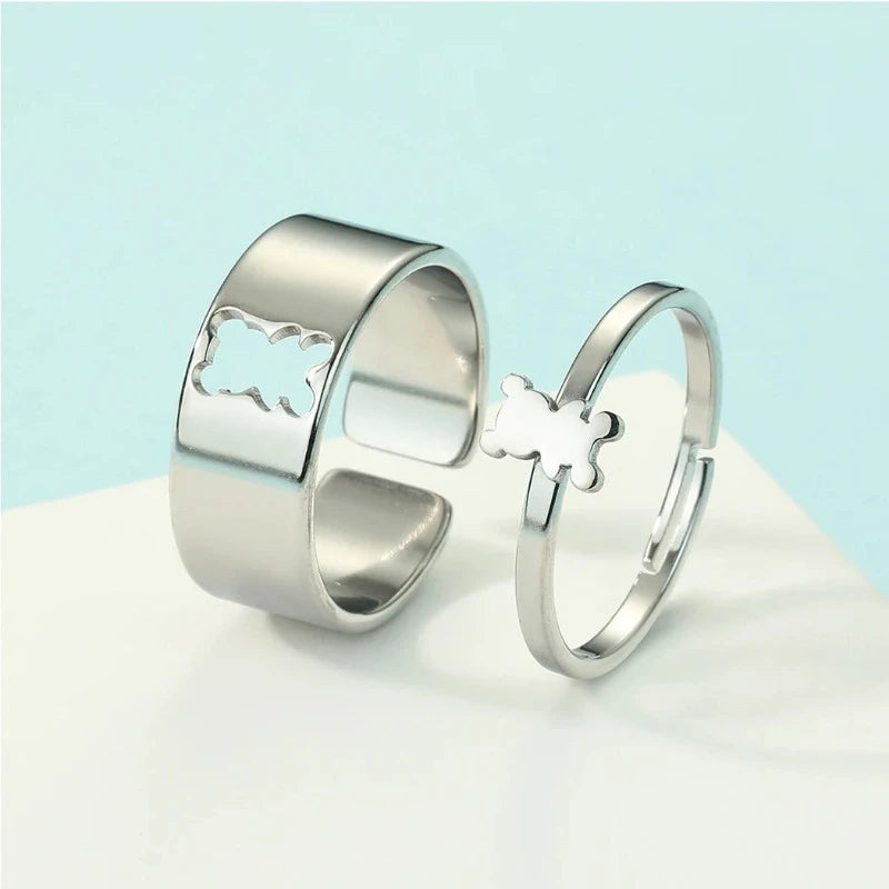 Karhurengas 2-osainen Hopea