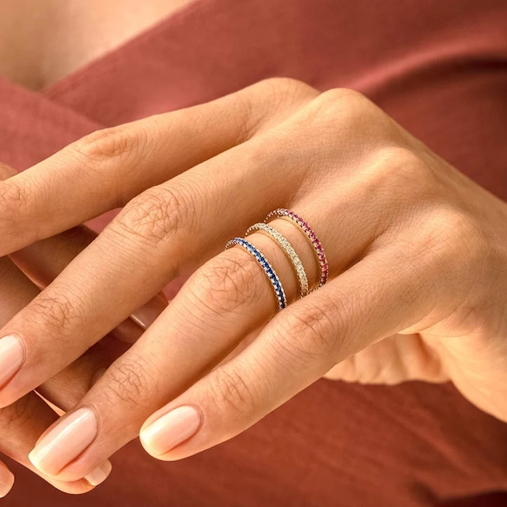 Kultainen ja hopeinen naisten syntymäkivisormus 