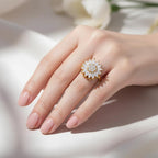 Auringonkukkasormus stressin lievittämiseen 