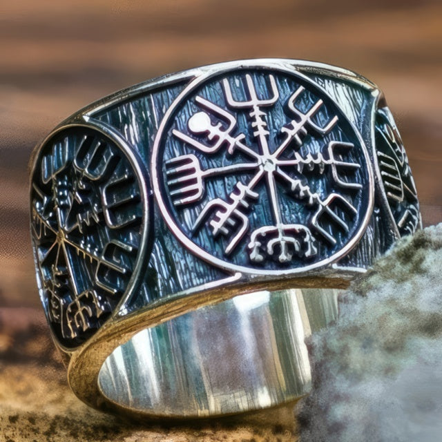Viikinkisormus Vegvisir 