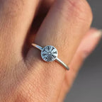 Viikinkisormus Vegvisir hopea