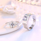 Sormuksia pareille Kukkasormus