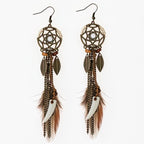 Feather Dream Catcher -korvakorut