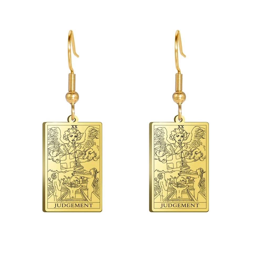 Tarot-kortti-korvakorut 