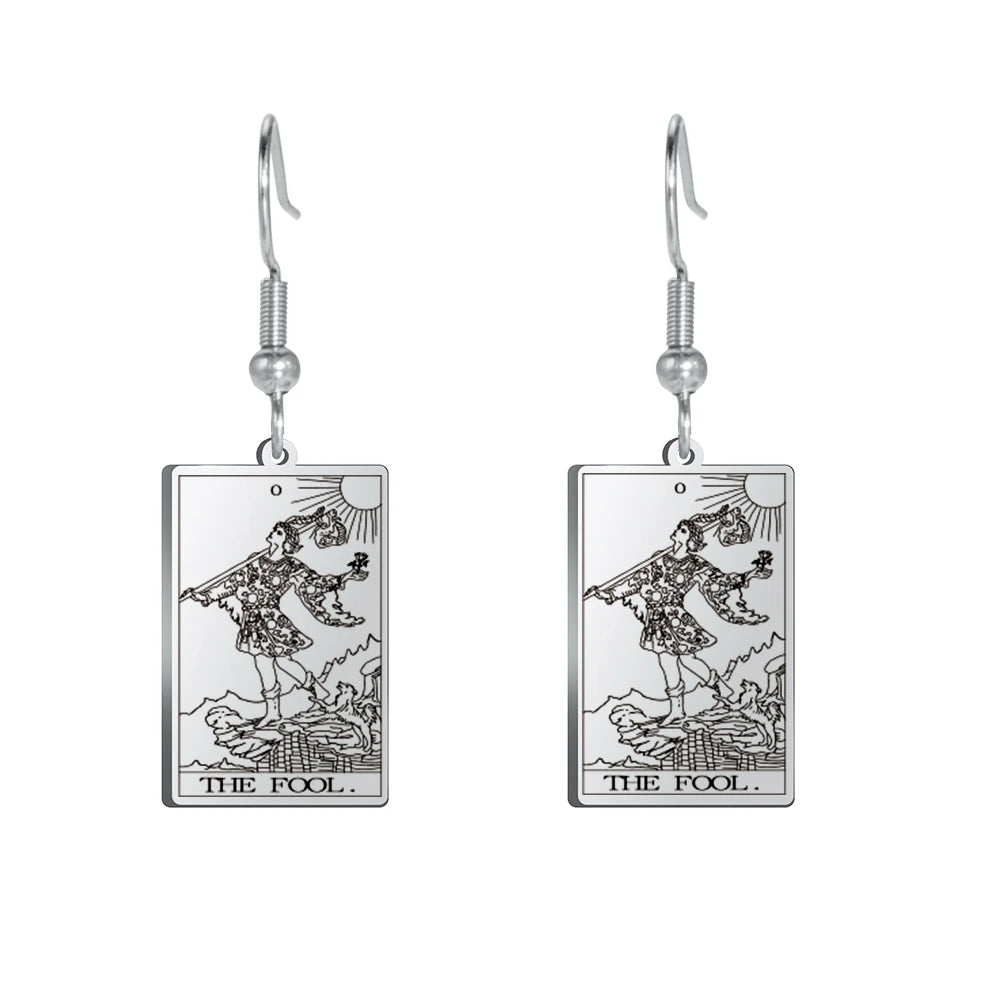 Tarot-kortti-korvakorut 