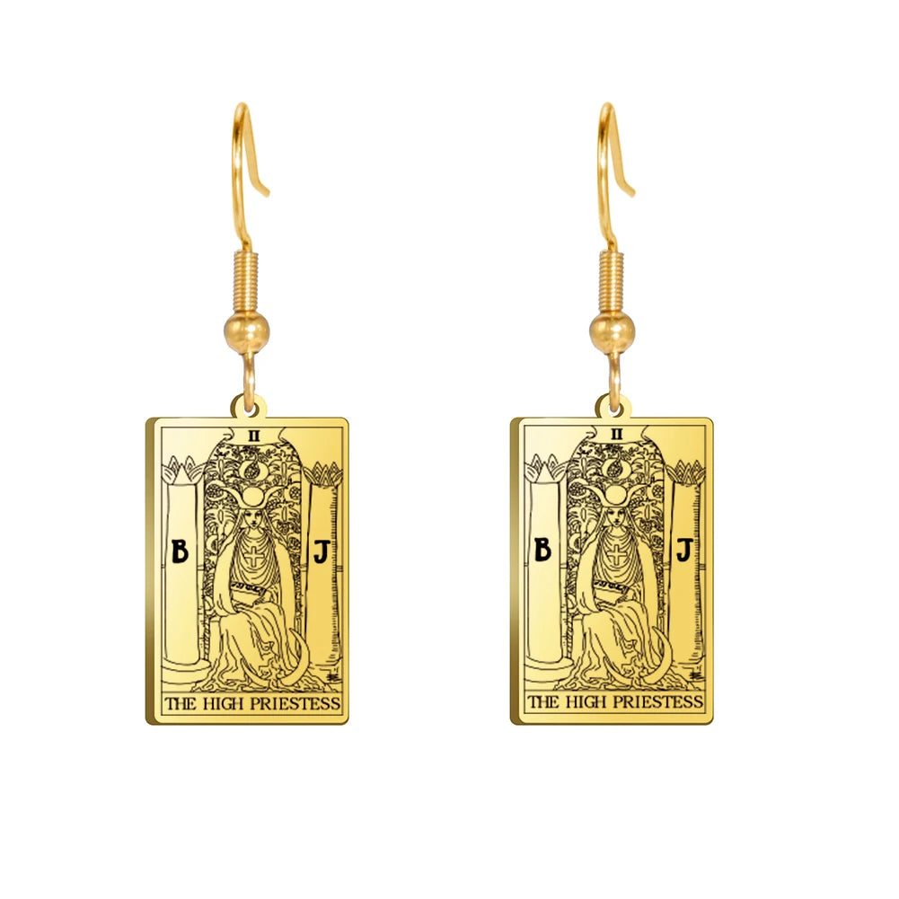 Tarot-kortti-korvakorut 