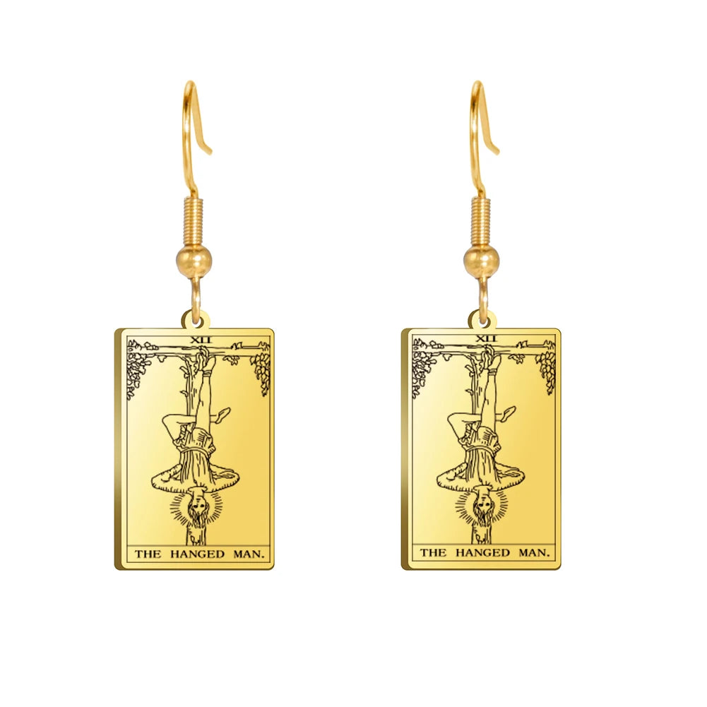 Tarot-kortti-korvakorut 