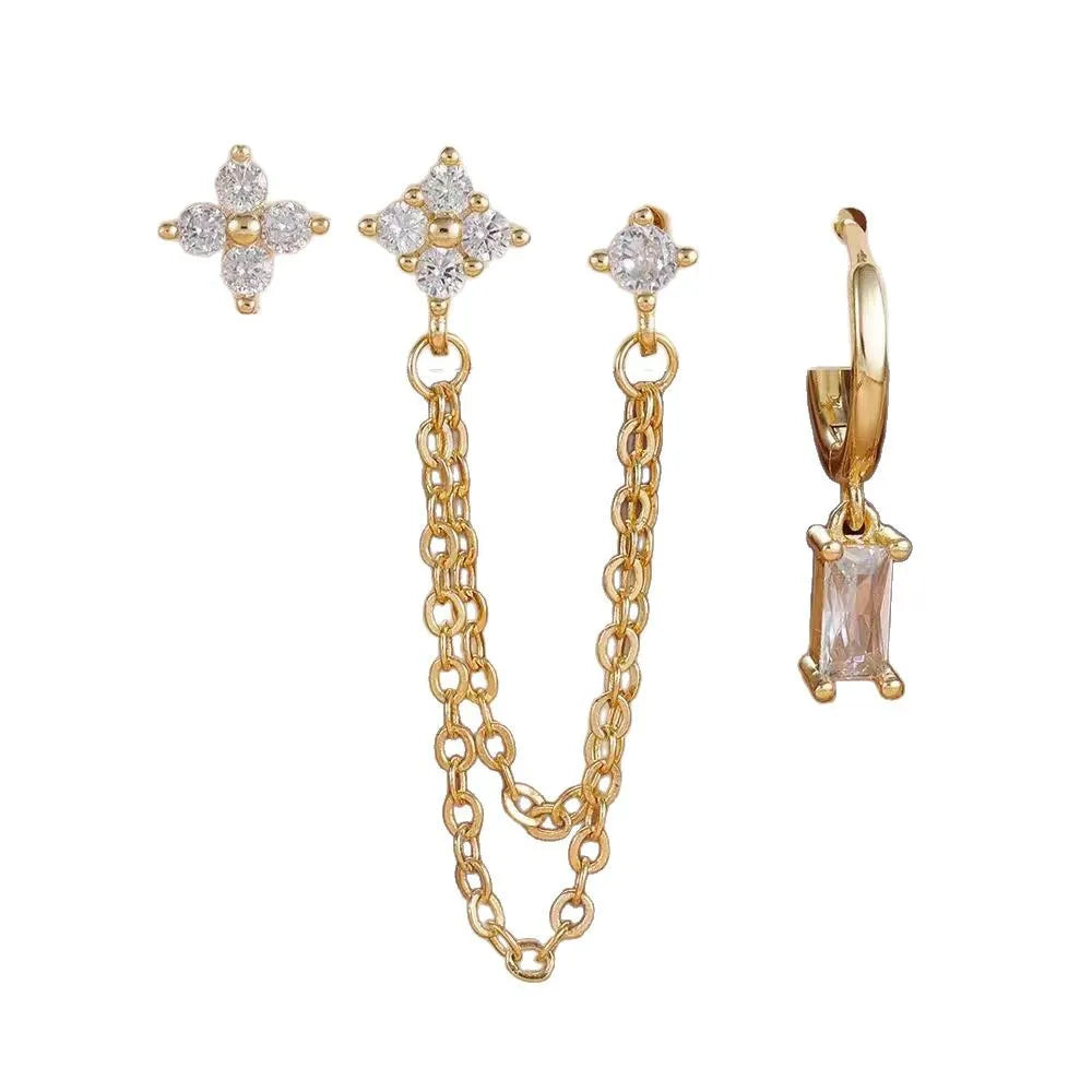 Kristallitähtikorvakorut