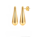 Ohut pisaranmallinen nappikorvakoru