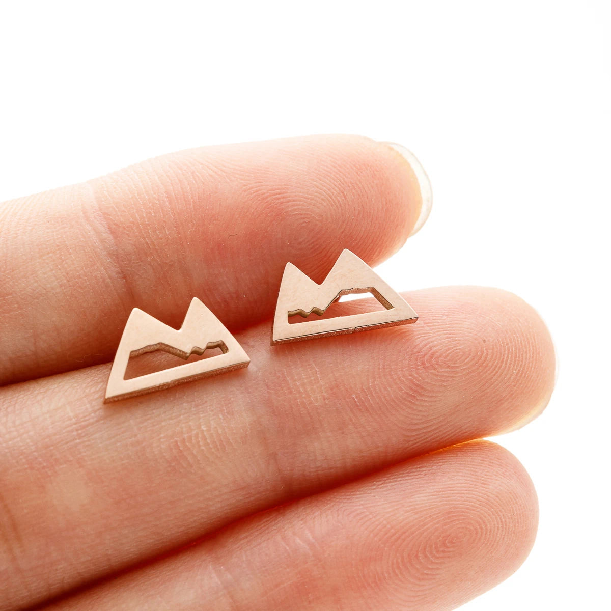 Korvakorut Naulakiinnitys Minimalistiset Vuoret ruusukulta