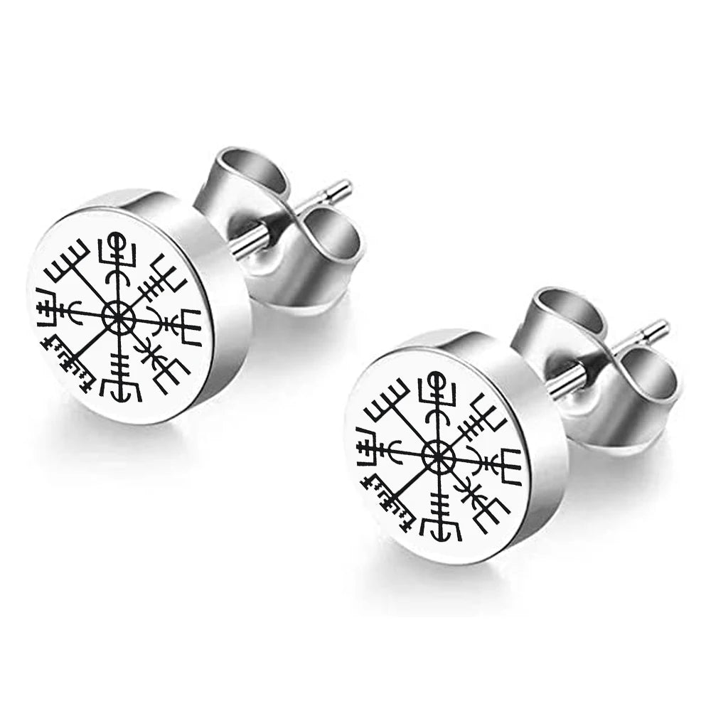Vegvisir-viikinkikorvakorut