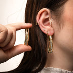 Loriele kultaiset strassikorvakorut 