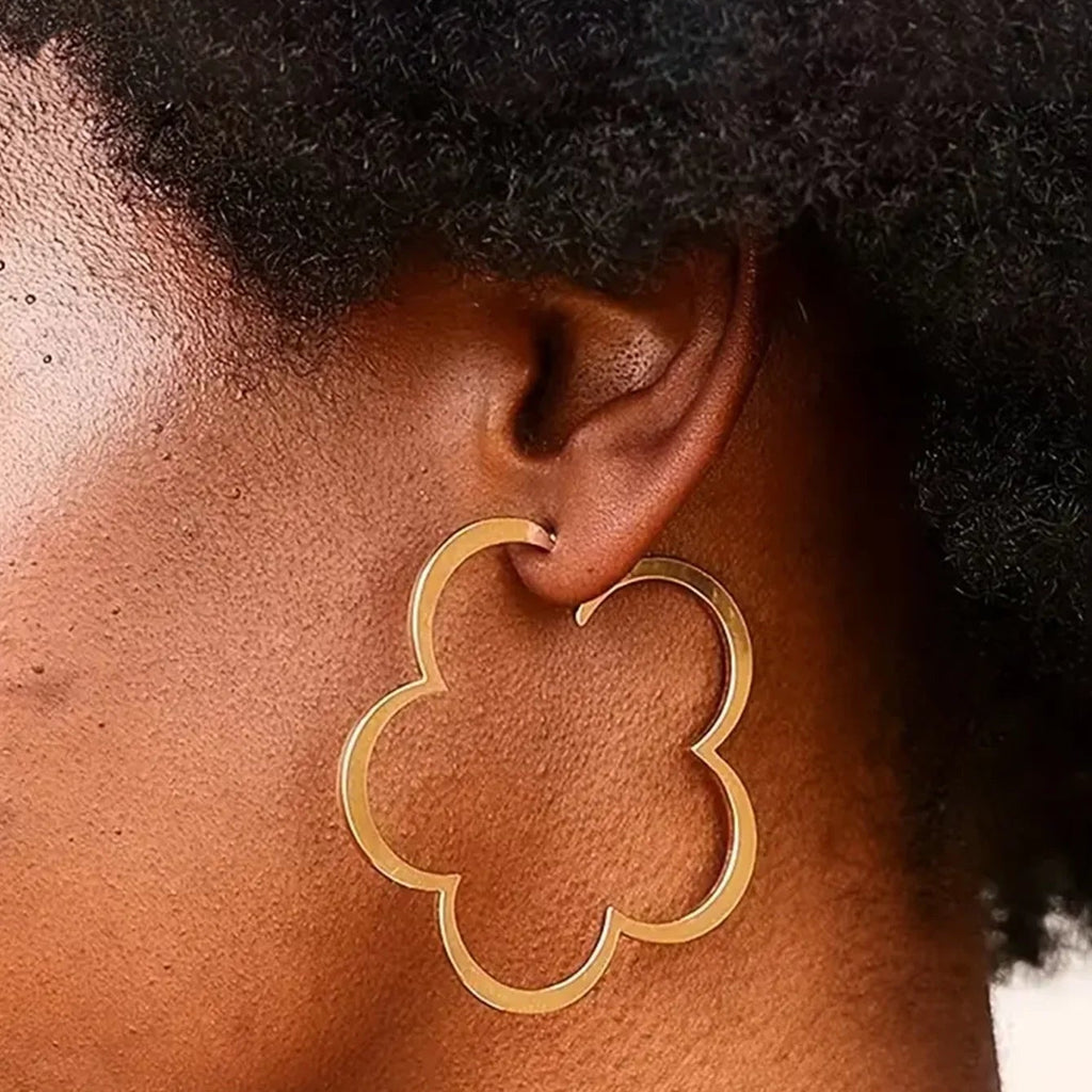 Korvakorut rengas viisi lehteä apila