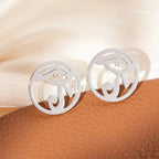 Korvakorut Egypti Oudjat-silmä hopea