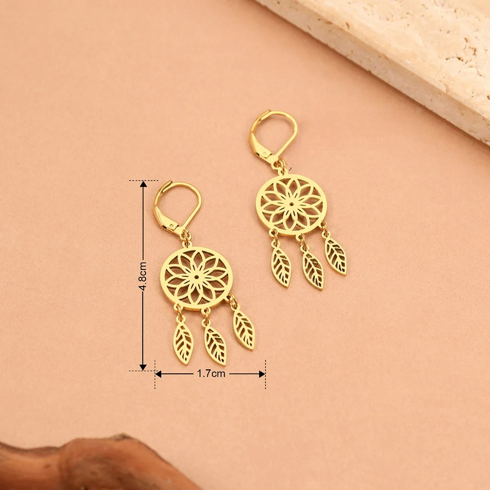 Riipuvat unisieppari-korvakorut 