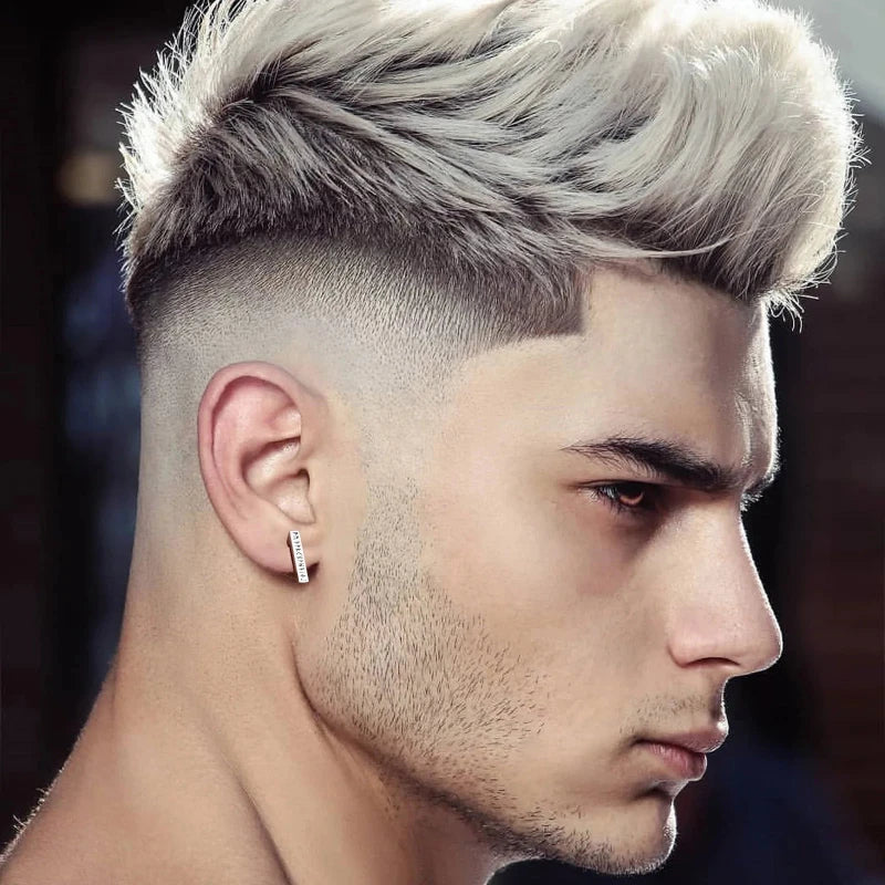 Viikinkien riimikorvakorut miehille ja naisille pohjoismaisessa hopeassa