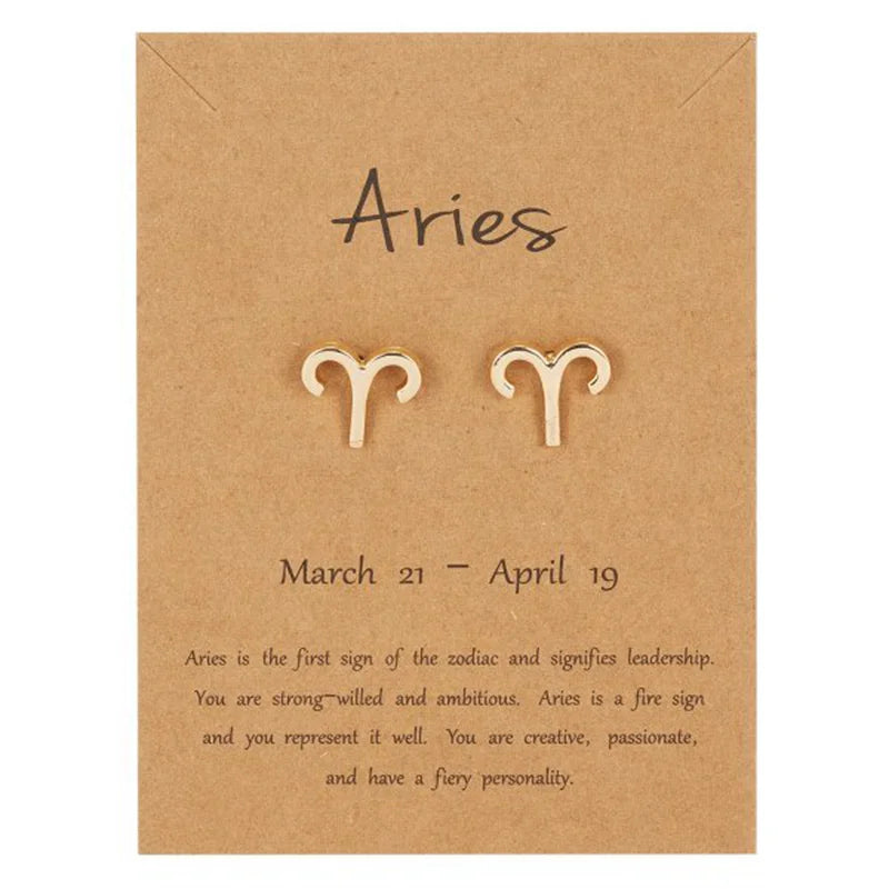 Korvakorut horoskooppimerkki 12 tähdistöä oinas