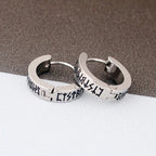 Viking Hoop -korvakorut miehille, naisille, Nordic Celtics