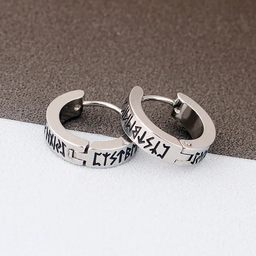 Viking Hoop -korvakorut miehille, naisille, Nordic Celtics