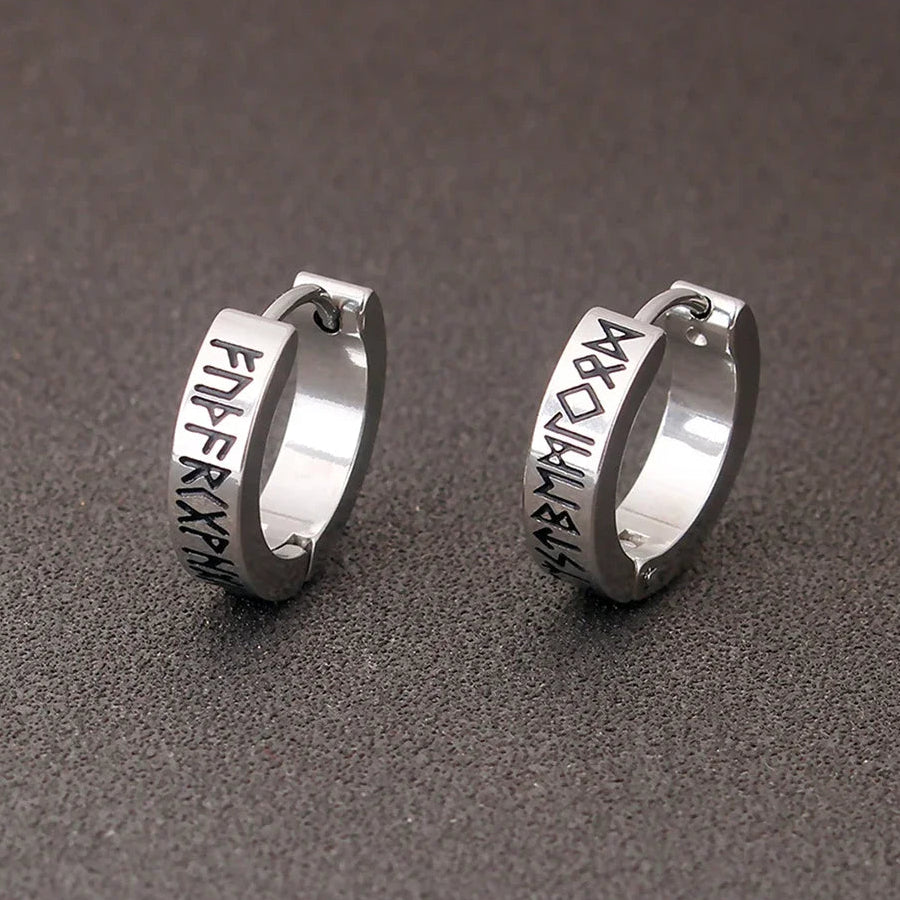 Viking Hoop -korvakorut miehille, naisille, Nordic Celtics