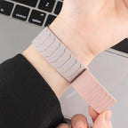 Magnetinen ranneke Fitbit Versa 3, Versa 4, Sense 1 ja Sense 2 -kellolle, vaaleanpunainen