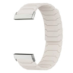 Magnetinen ranneke Fitbit Versa 3, Versa 4, Sense 1 ja Sense 2 -kellolle, valkoinen