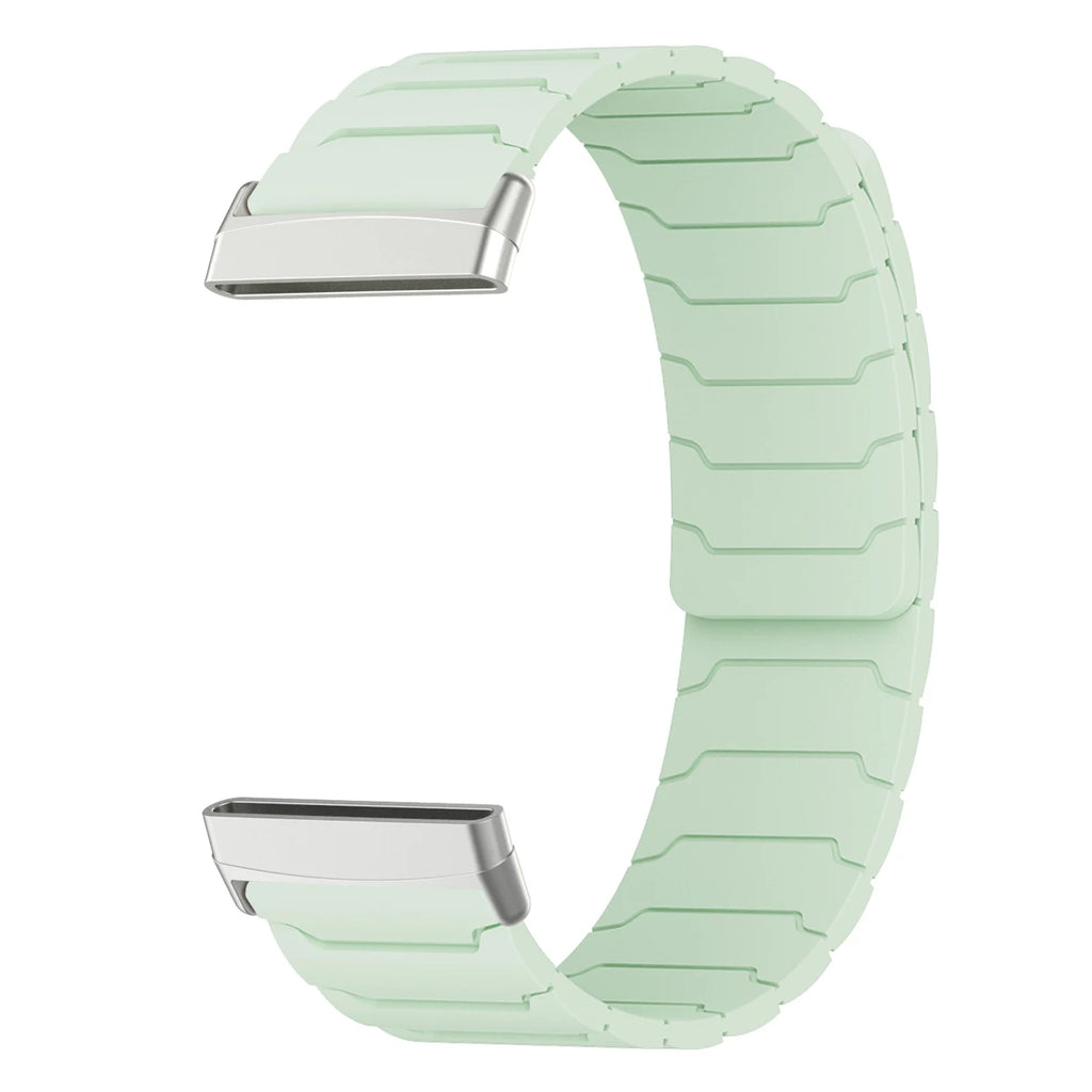 Magnetinen ranneke Fitbit Versa 3, Versa 4, Sense 1 ja Sense 2 -kellolle, vihreä