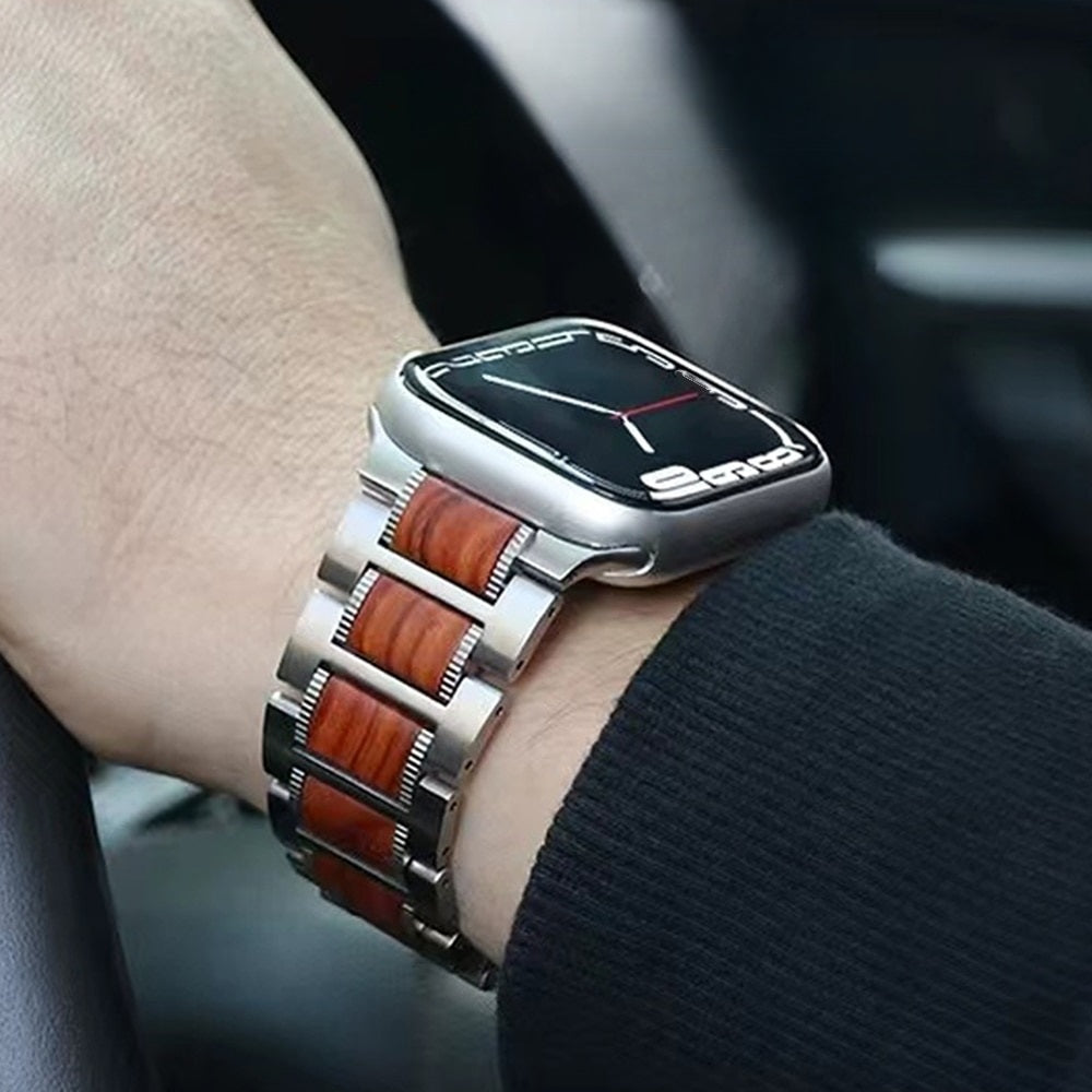 Apple Watch -rannekoru puusta