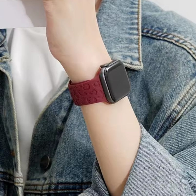 Apple Watch Leopard -ranneke 