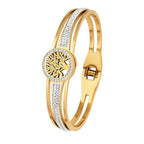 Rannekoru Elämänpuulla ja kultaisella kristallilla