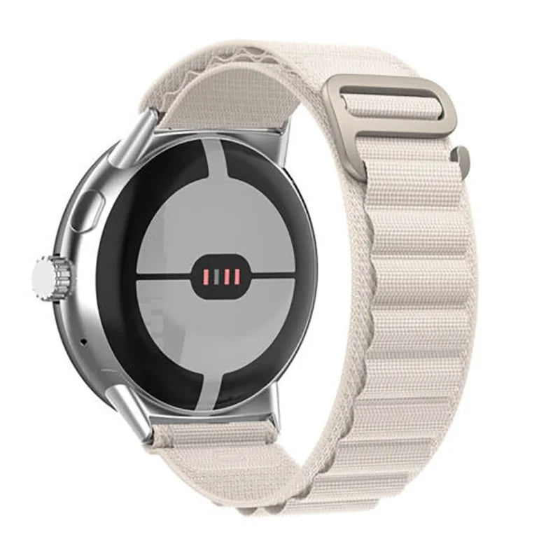 Ranneke Alpine Solki älykellolle Google Pixel Watch 1 & 2 beige