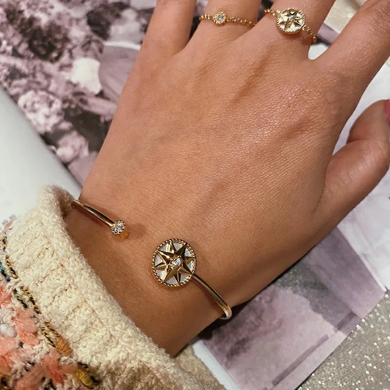 Kompassi Rannekoru Tuuliruusu