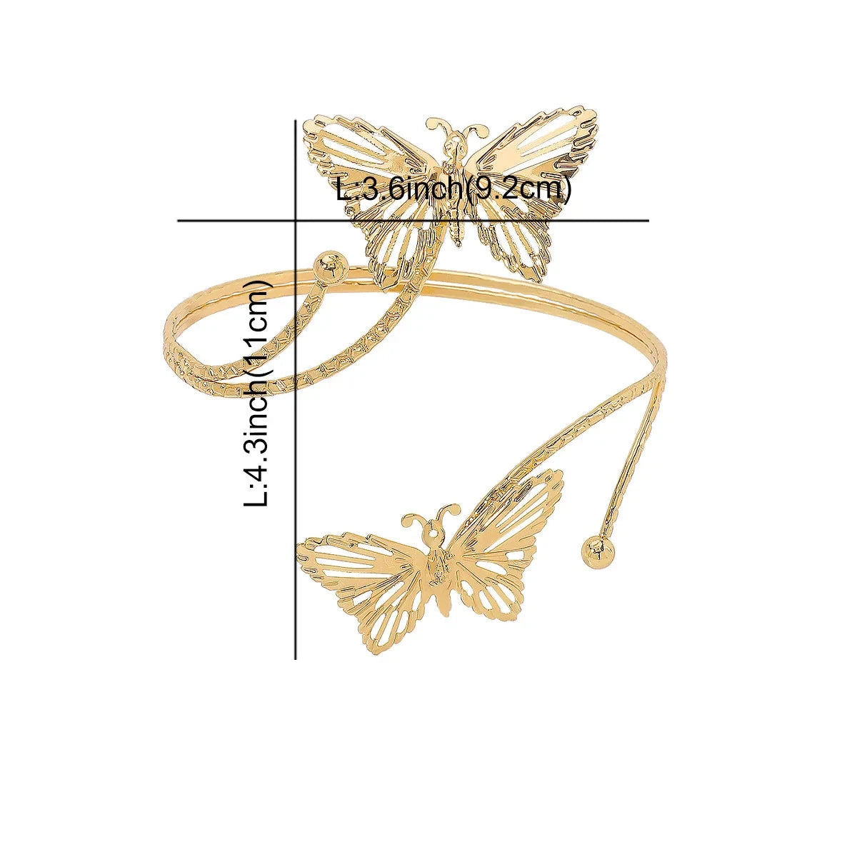 Tyylikäs käsivarsiranneke - hauis- ja yläkäsikoriste naisille