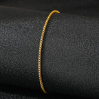 Ohut nilkkakoru kulta