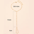 Naisten rannekoru Naisten koru Käsi- ja sormiketju